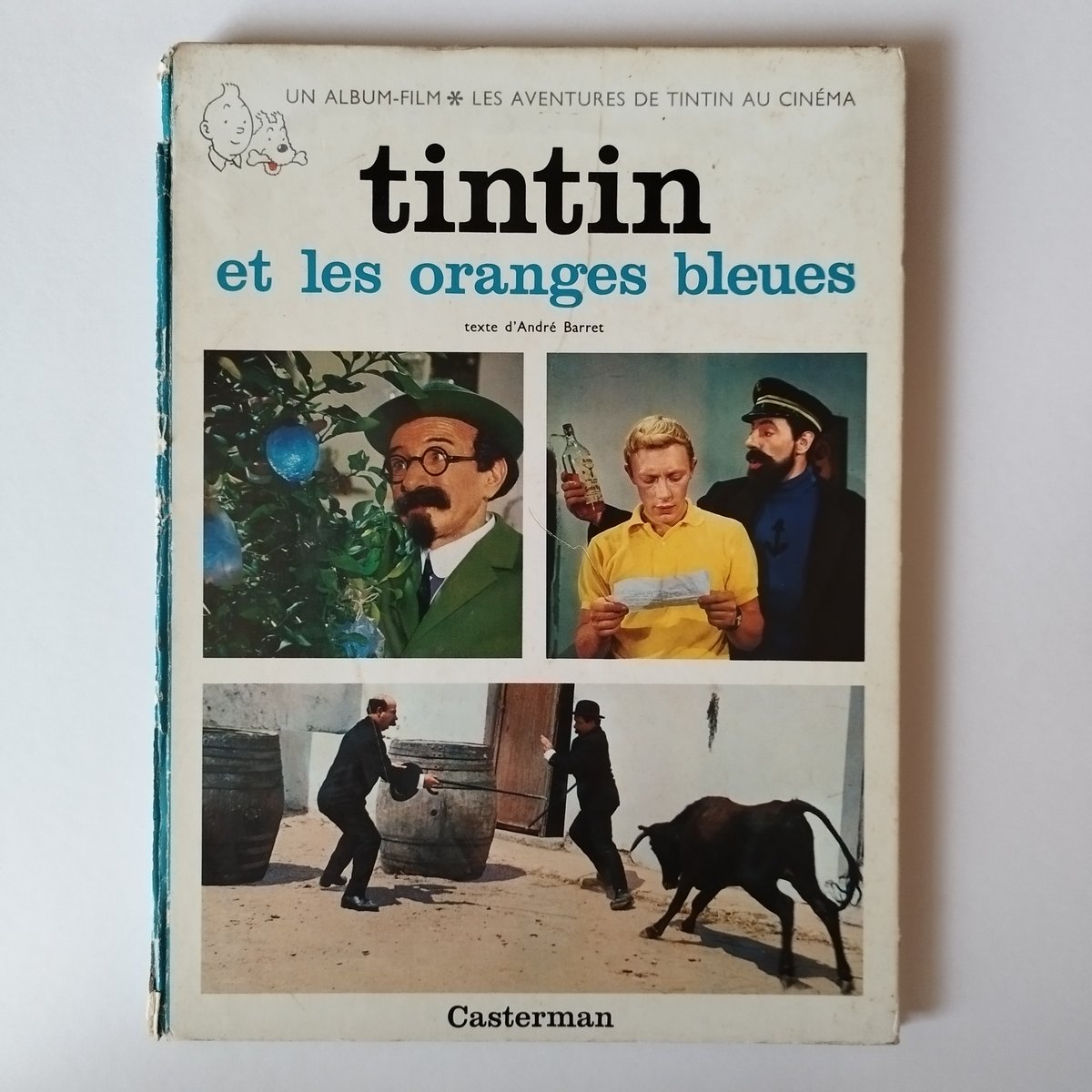 tin tin et les oranges bleues』タンタンと青いオレンジ・実写絵本