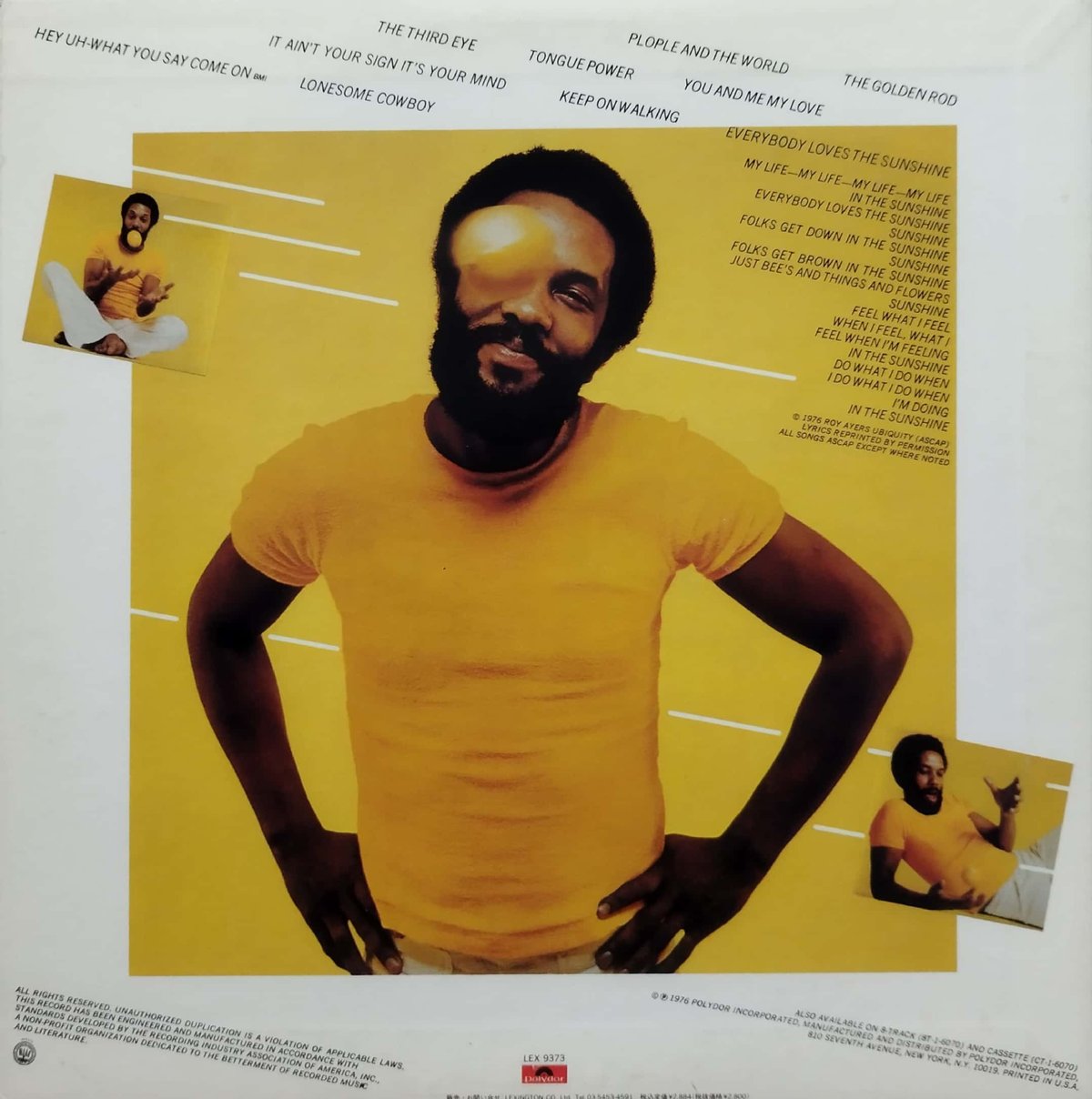 LP】Roy Ayers Ubuquty / Everybody Love The Suns