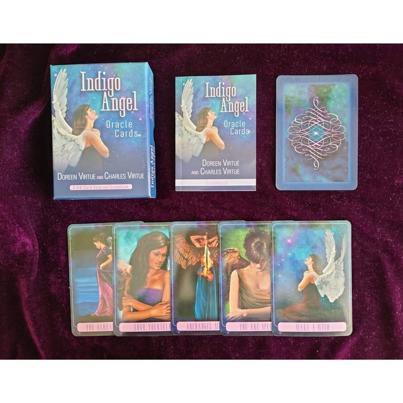🔔インディゴエンジェルオラクルカード（日本語解説書付き） | 横浜