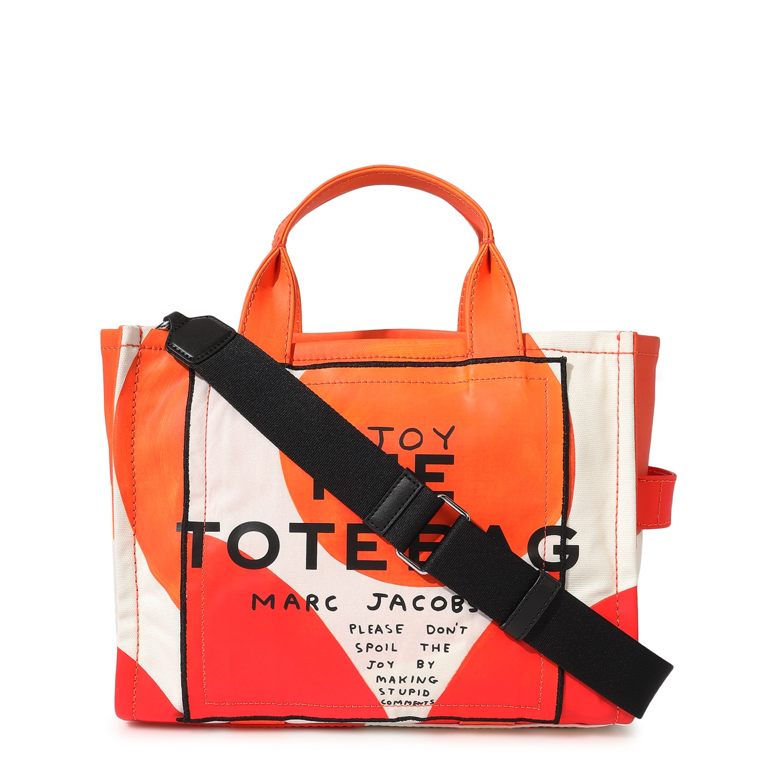 Buy Marc Jacobs Women Orange Shrigley Joy Canvas Tote Bag for