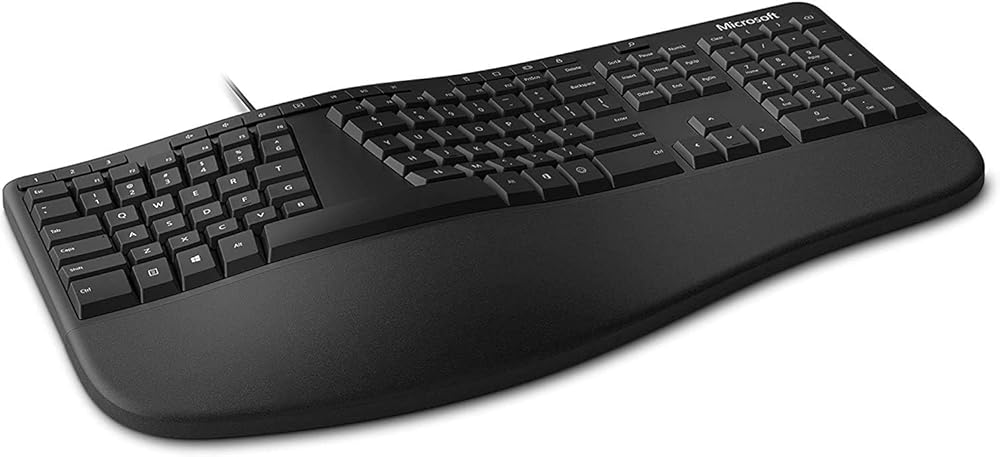 Microsoft Ergonomic Keyboard for Business - Wired - India | Ubuy