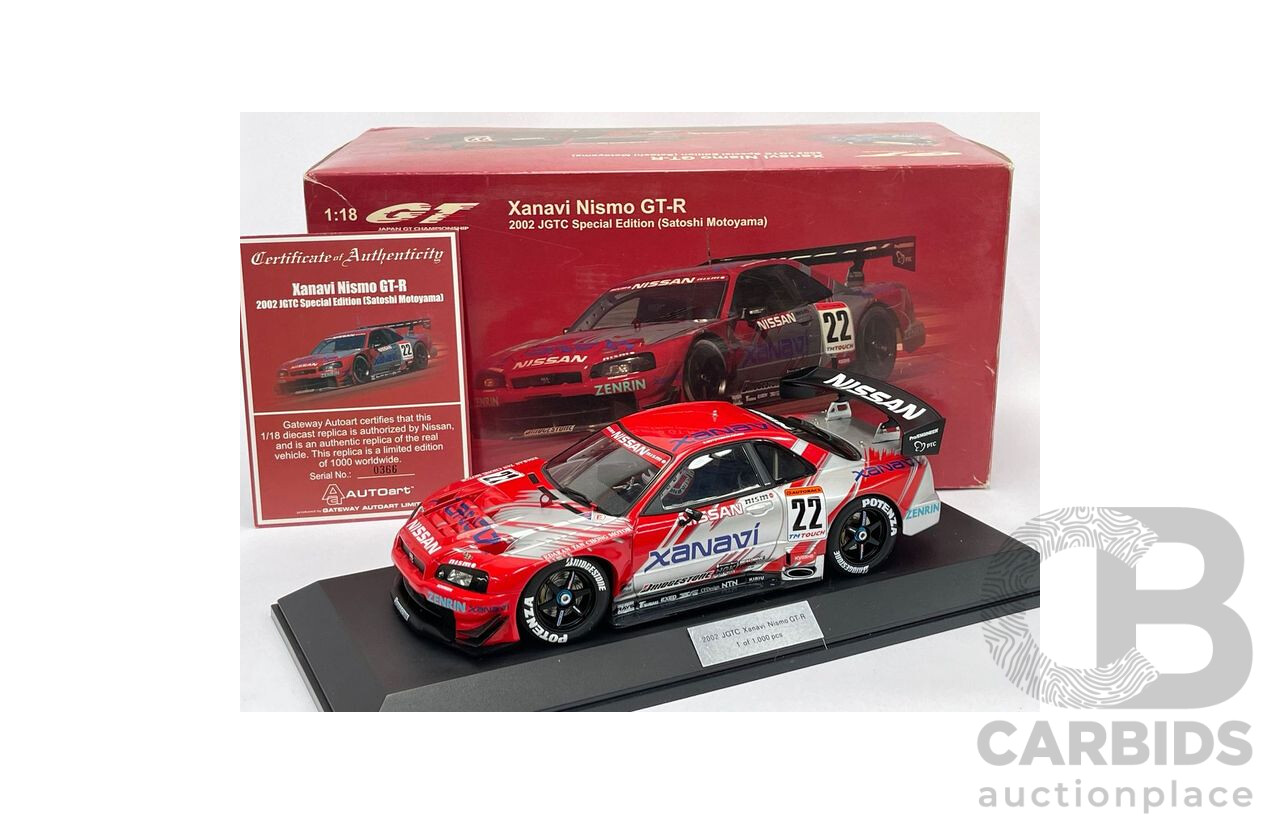 AUTOart 2002 JGTC Nismo Nissan - Lot 1576027 | EHVA