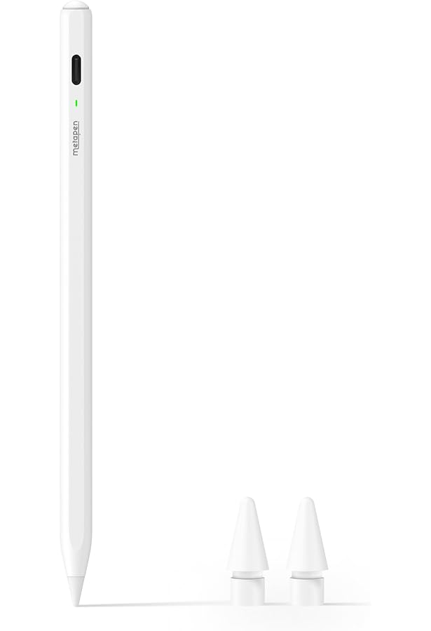 Apple Pencil (USB-C): pixel-accurate accuracy, tilt and pressure