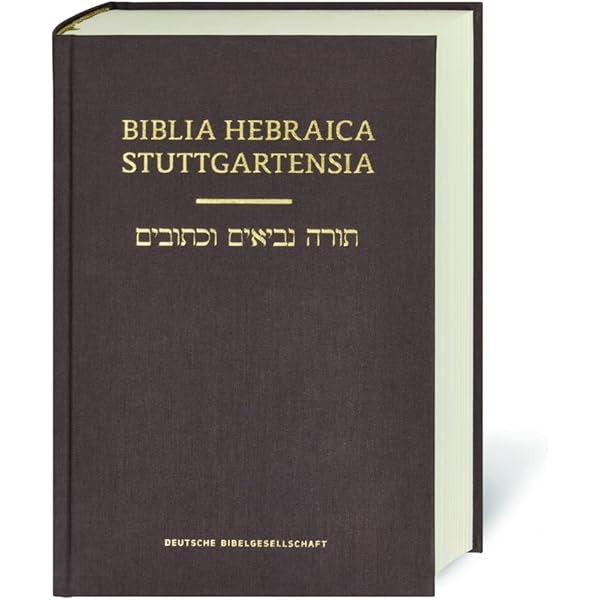 Biblia Hebraica Stuttgartensia (Bhs) (Hardcover): A Reader's