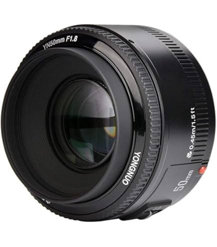 Canon Eos Ef 50Mm F/1.8 Ii Prime Lens for DSLR Camera - Black