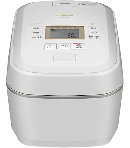 Amazon | 日立 5.5合 圧力スチーム IH炊飯器 RZ-TS103M ルビーレッド