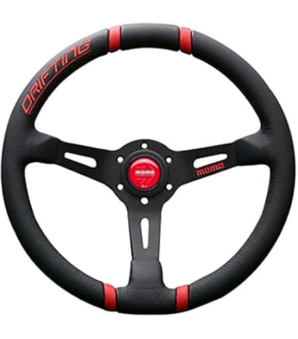 Amazon | MOMO ステアリング DRIFTING 33パイ 85mm DEEP ブラック