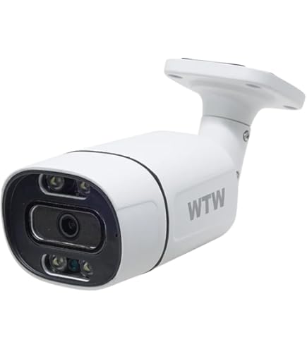 Amazon.co.jp: WTW 塚本無線 800万画素防犯灯ドームカメラ 2台【PoE