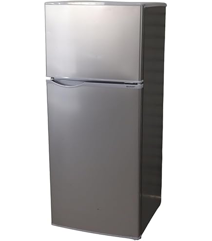 Amazon.co.jp: シャープ 冷蔵庫 2ドア 118Lタイプ シルバー SJ-H12B-S
