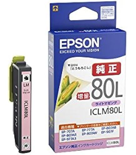 Amazon.co.jp: エプソン 純正 インクカートリッジ とうもろこし ICY80L