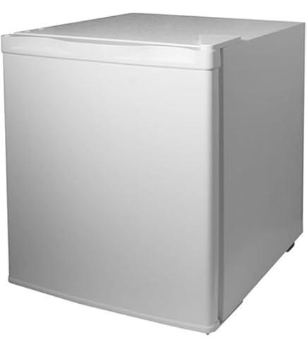 Amazon | 小型 冷蔵庫 46L ホワイト 幅47cm 直冷式 1ドア 右開き 新