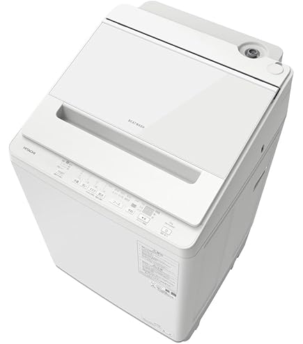 Amazon | 日立 全自動洗濯機 洗濯10kg ホワイト ビートウォッシュ BW