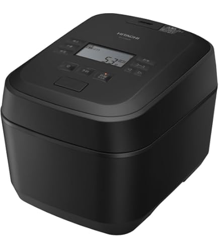 Amazon | 日立 炊飯器 5.5合 圧力&スチームIH ふっくら御膳 RZ-V100EM