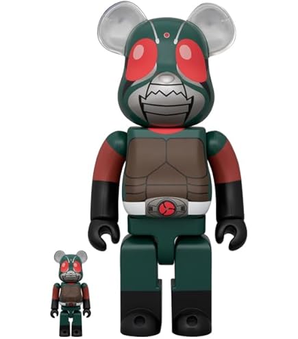 Amazon.co.jp: BE@RBRICK 仮面ライダーストロンガー 100％ & 400