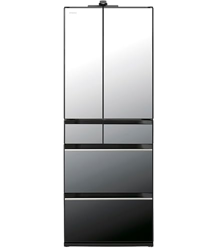 Amazon.co.jp: 三菱 503L 6ドアノンフロン冷蔵庫 置けるスマート大容量