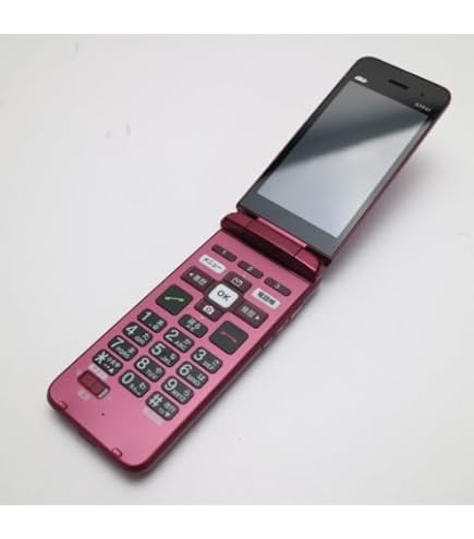 Amazon | docomo らくらくホン 本体 F-01M ピンク 2019年モデル