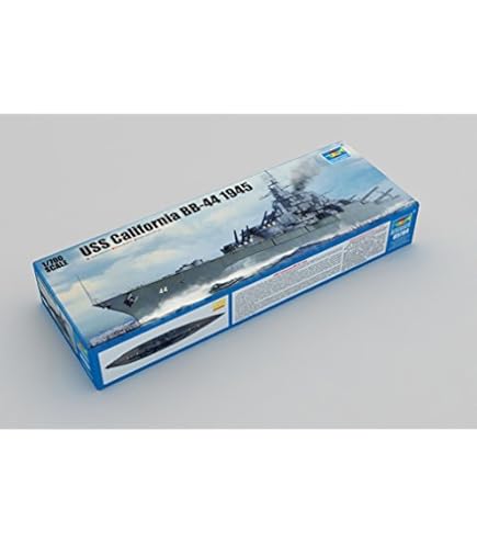 Amazon | トランペッター 1/700 米海軍 テネシー級戦艦 BB-44