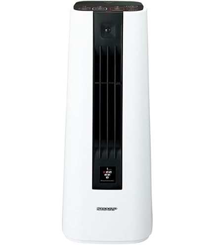 Amazon | シャープ 小型 セラミックファンヒーター 暖房 6(8)畳