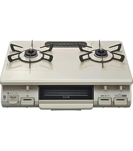 Amazon | リンナイ ガスコンロ（ガステーブル）RT64JH7S2-CR プロパン