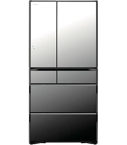 Amazon | 日立 冷蔵庫 幅65cm 540L クリスタルミラー R-HXCC54T X 6