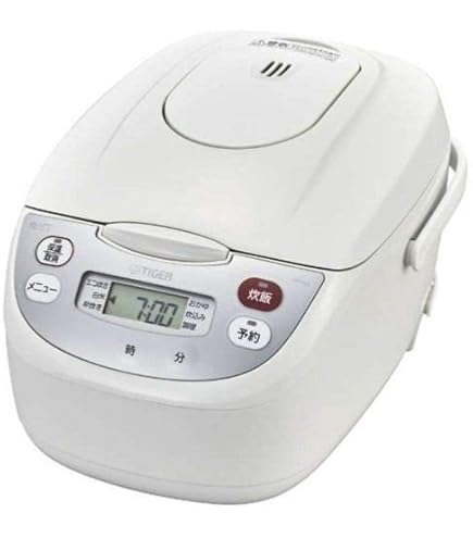 Amazon | タイガー マイコン炊飯ジャー（5.5合炊き） ホワイトTIGER