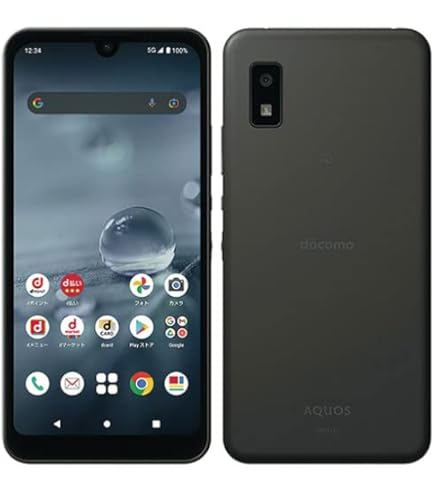Amazon.co.jp: AQUOS wish3 SH-53D ブラック ドコモ SH53D 本体 : 家電