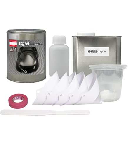 Amazon | 関西ペイントPG80#400 ブラック2kgセット（シンナー/硬化剤