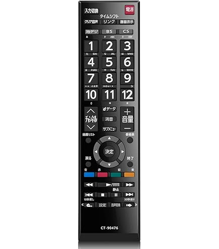 Amazon.co.jp: 東芝（TOSHIBA)純正 LED液晶テレビ・リモコン CT-90392