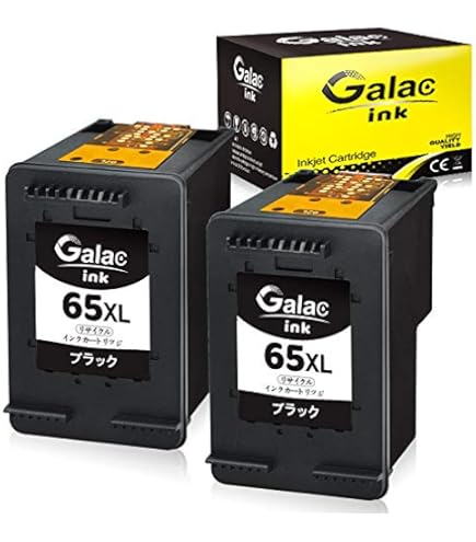 Amazon.co.jp: HP 65XL 純正 インクカートリッジ ブラック 黒 増量