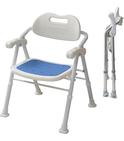 Amazon | 島製作所 折りたたみシャワーチェア 楽湯7550ST ライト