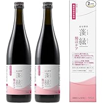 Amazon | 越後酵素蓬緑 酵素ドリンク 置き換え 720ml ファスティング
