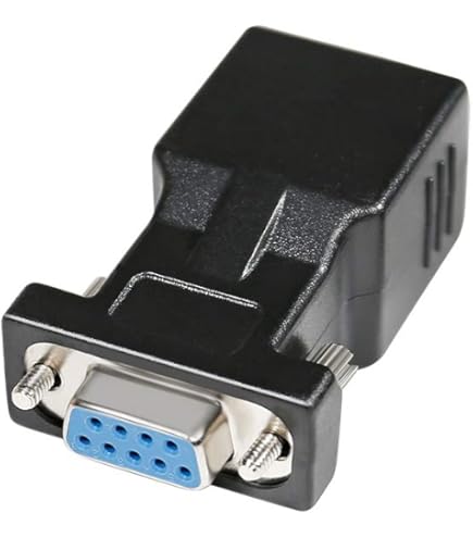 Amazon.co.jp: DTECH RS232 RJ45 変換 シリアル アダプター DB9 D-Sub