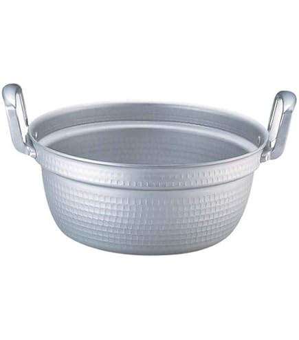 Amazon｜鍛金工房WESTSIDE33 京都の名工 寺地茂 作 アルミ段付鍋 鎚目