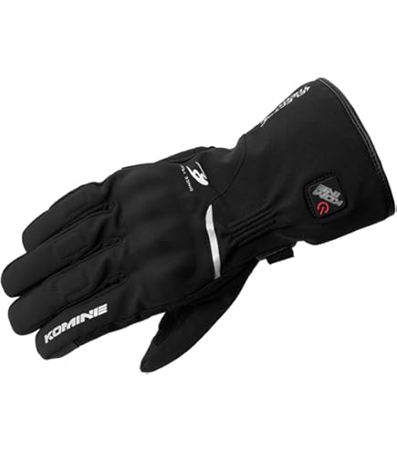 Amazon | コミネ(KOMINE) バイク用 グローブ 7.4V電熱グローブ用 充電