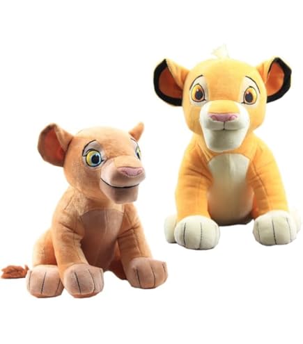 Amazon.co.jp: ディズニーストア公式シンバ&ナラぬいぐるみセット