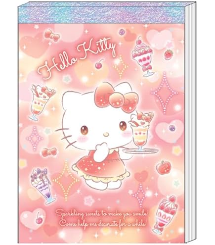 Amazon.co.jp: サンリオ ハローキティ ミニブロック メモ帳 メモパッド