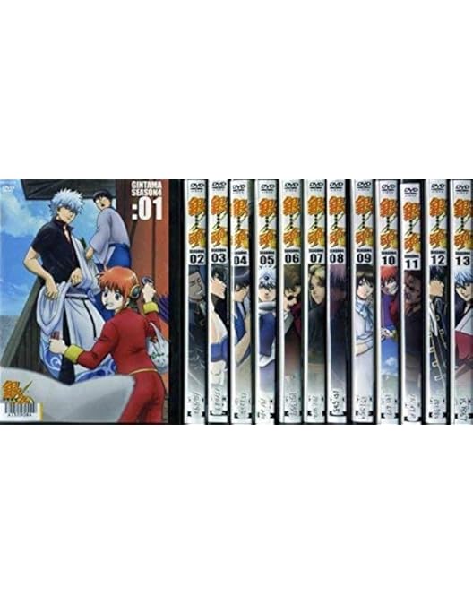 Amazon.co.jp: 銀魂 シーズン其ノ壱 [レンタル落ち] 全13巻セット