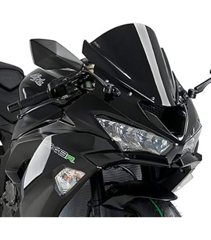 Amazon | Puig 3177H RACING SCREEN [SMOKE] ZX-6R/636 (09-21) プーチ