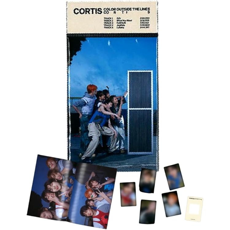 CORTIS COLOR OUTSIDE THE LINES 1st EP Album Full Set Scene1+Scene2