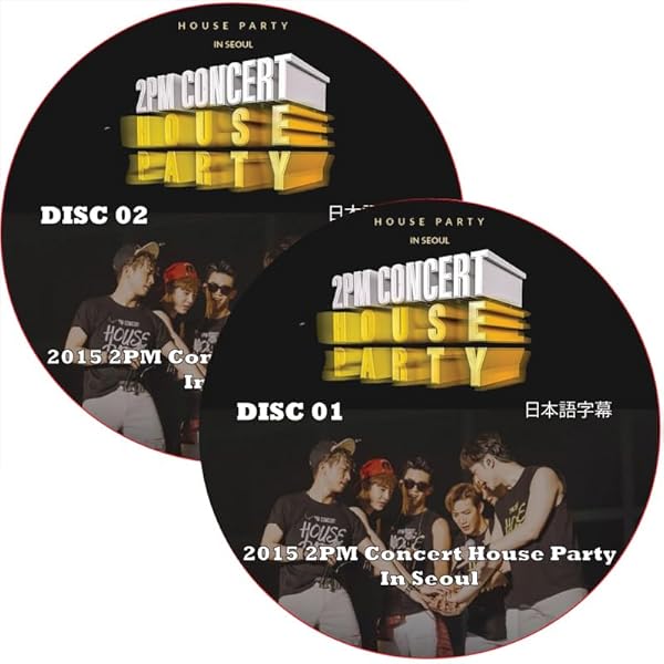 Amazon.co.jp: 2015 2PM Concert House Party In Seoul (2DVD + フォト