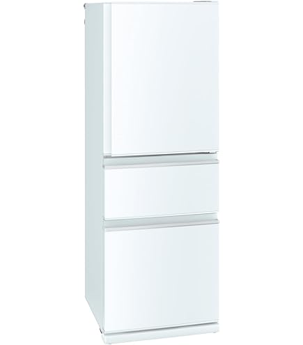 Amazon | 三菱電機 冷蔵庫 幅54cm 272L 右開き 3ドア 野菜室が真ん中