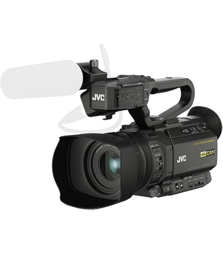 Amazon | JVC GY-HC500 4Kメモリーカードカメラレコーダー | ビデオ
