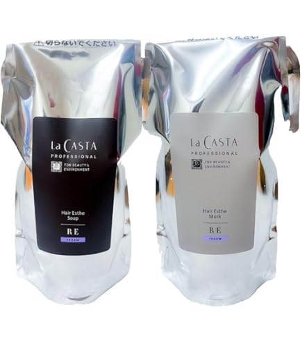 Amazon | ラ・カスタ プロ ヘアエステ ソープSO 600ml マスクSO 600g
