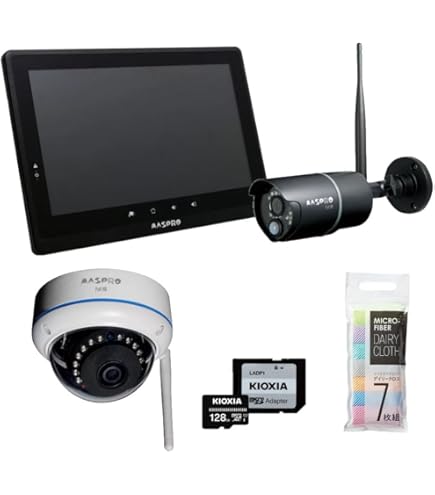 Amazon.co.jp: マスプロ電工 モニター＆ワイヤレスHDカメラセット