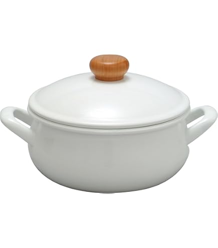 Amazon｜野田琺瑯 蒸気調理鍋 MIMOZA 日本製 JM-24｜両手鍋 オンライン通販