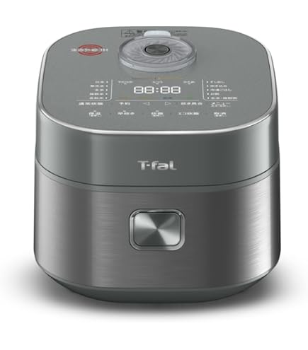 Amazon | ティファール 「ザ・ライス 遠赤外線3DIH炊飯器」シルバー