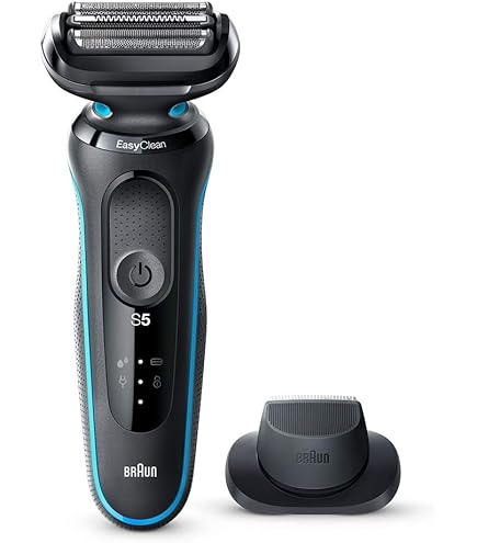 Amazon | 【P＆G】ブラウン 電気シェーバー シリーズ6 (3枚刃) ブルー