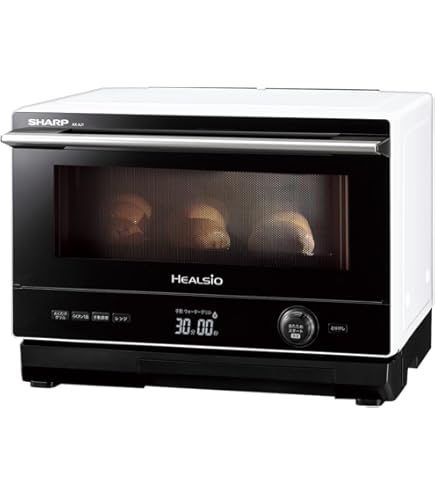 Amazon | シャープ ウォーターオーブンヘルシオ AX-UA30-W ホワイト