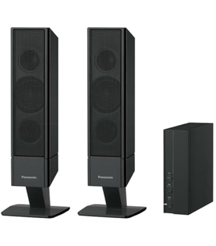 Amazon.co.jp: パナソニック ワイヤレスシアターシステム ブラック SC