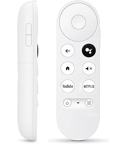 Amazon | 交換用リモコン Google Chromecast 4K スノーストリーミング